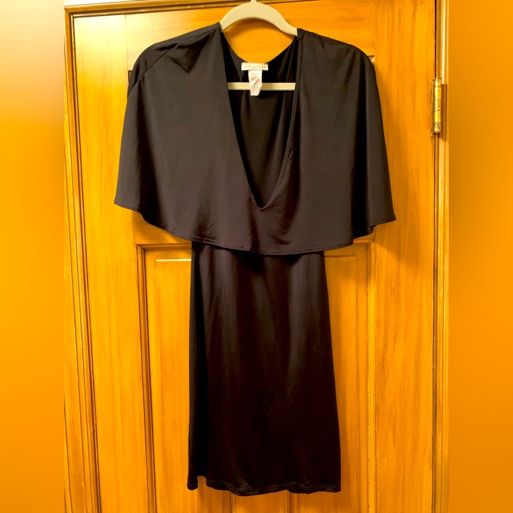 Black Cape Dress Size Small